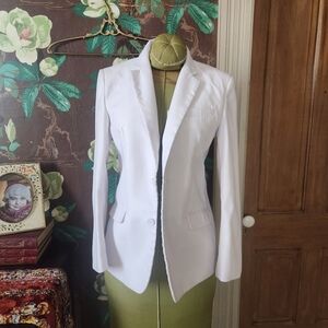 Kids Formal White Blazer – Fouger U.S.A. – Youth Size 16